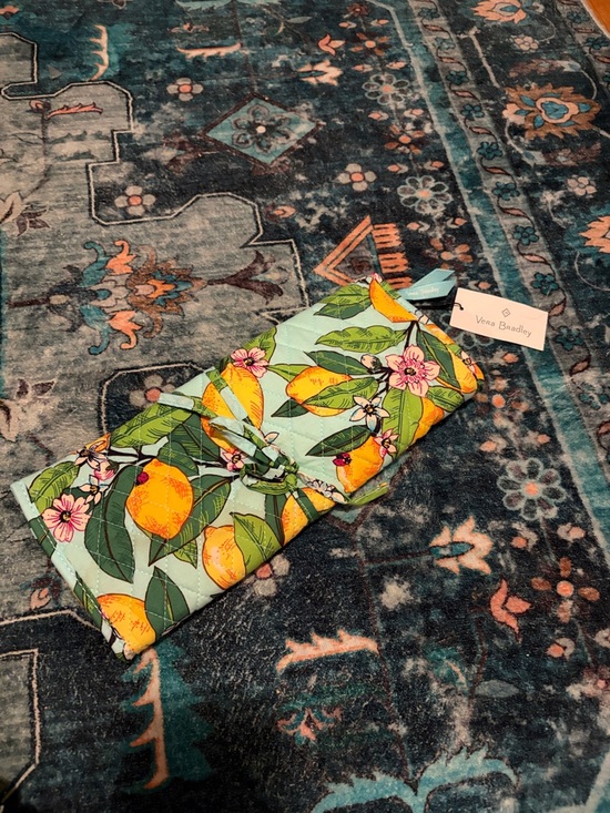 Vera Bradley Other - Vera Bradley Lemon Grove Quilted Curling/Flat Iron cover